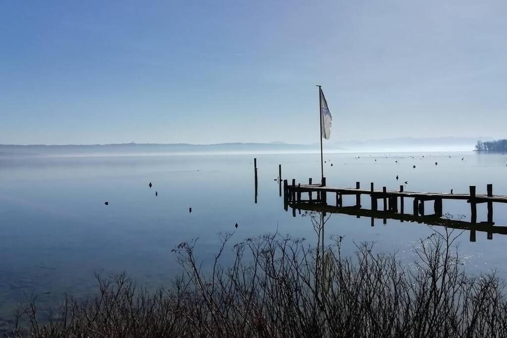 Fewo Happy Place In Traumhafter Lage See Nah Utting am Ammersee Esterno foto
