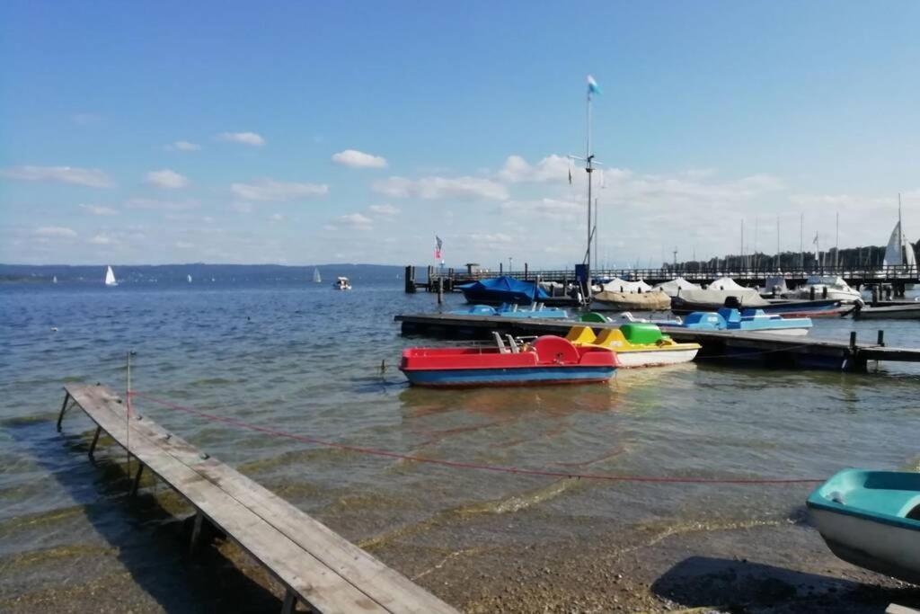 Fewo Happy Place In Traumhafter Lage See Nah Utting am Ammersee Esterno foto