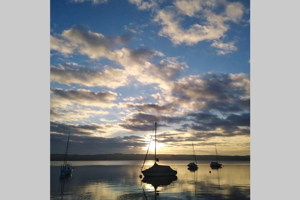 Fewo Happy Place In Traumhafter Lage See Nah Utting am Ammersee Esterno foto